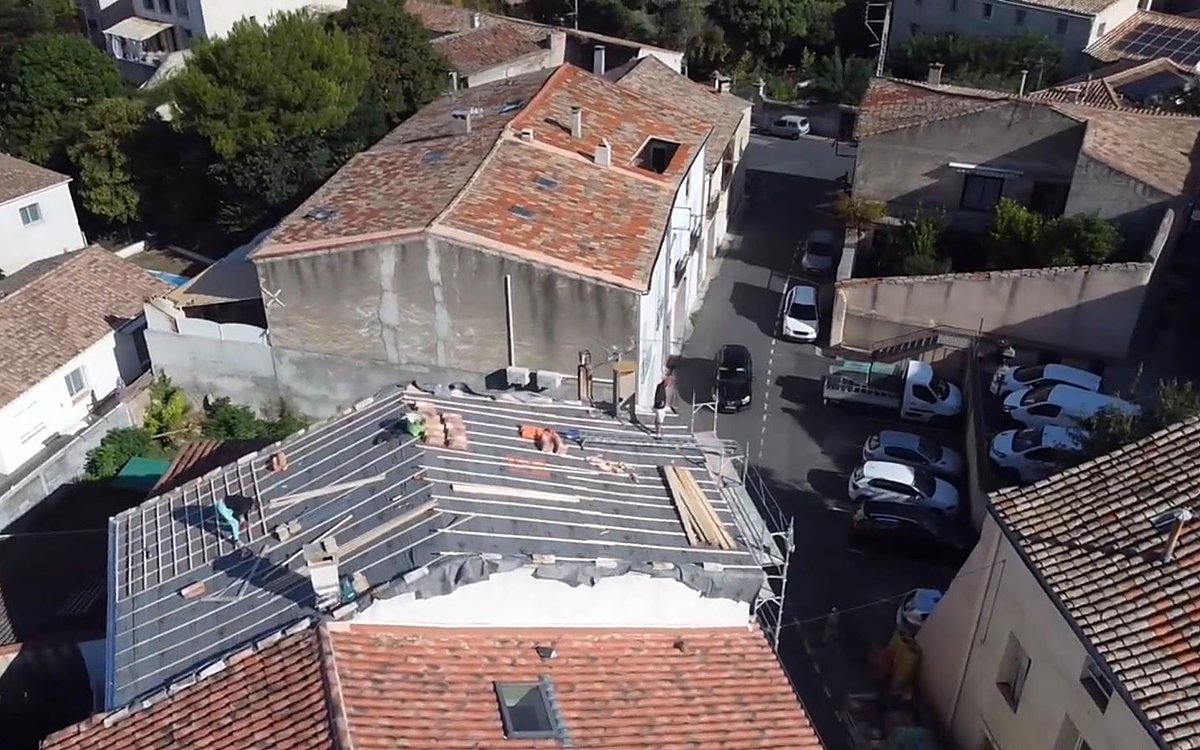 Rénovation façade avant travaux — ThauRenov Sète
